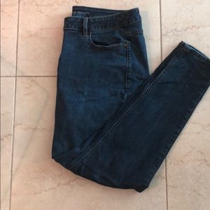 Lane Bryant Dark Wash Skinny Jean Sz 18R